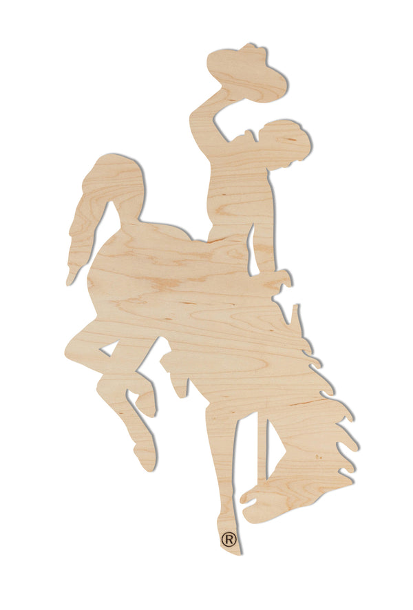 Wyoming Magnet Bucking Horse