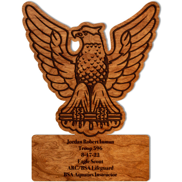Custom Eagle Scout Award Jordan Inman