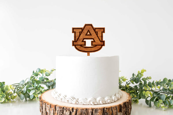 Auburn Cake Topper Auburn AU Cake Topper