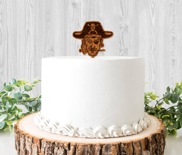 East Carolina University Cake Topper ECU Vintage Pirate Cake Topper