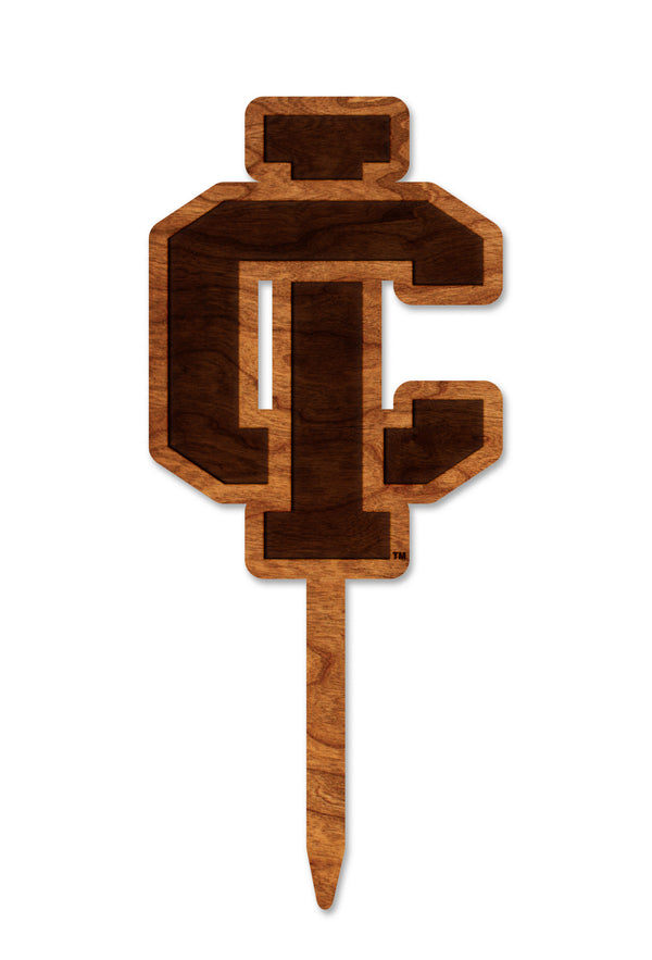 Ithaca College Cake Topper Ithaca College Letter Logo Cake Topper