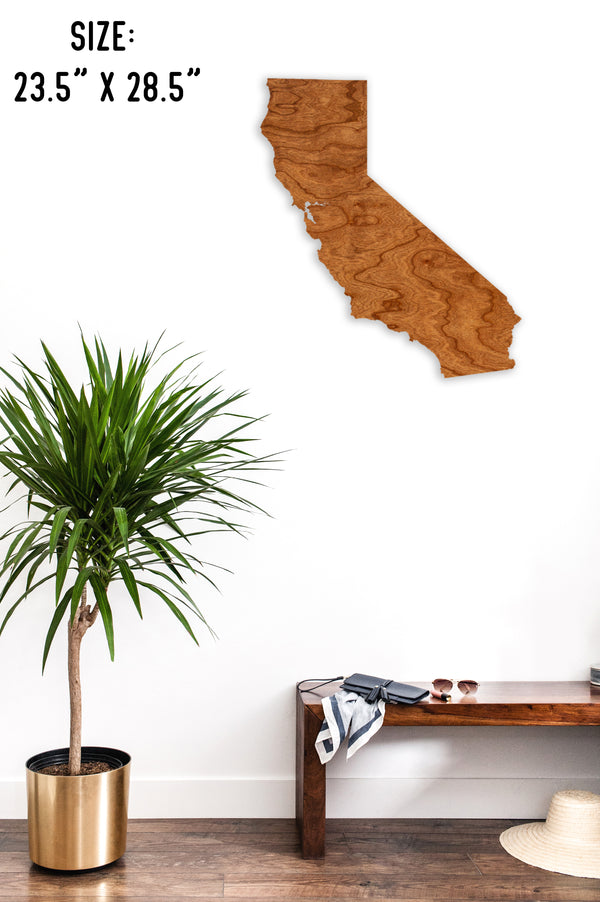 State Map Wall Hanging California