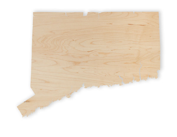 State Map Wall Hanging Connecticut
