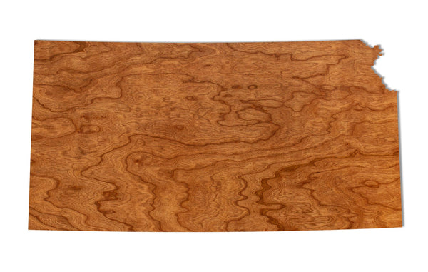 State Map Wall Hanging Kansas