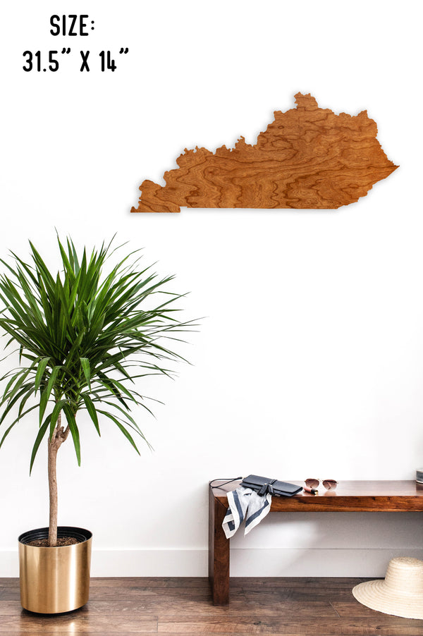 State Map Wall Hanging Kentucky