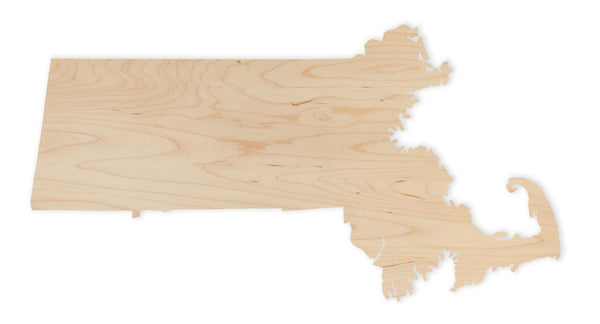 State Map Wall Hanging Massachusetts