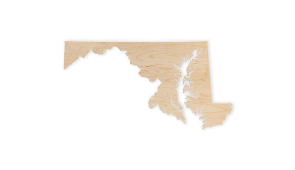State Map Wall Hanging Maryland