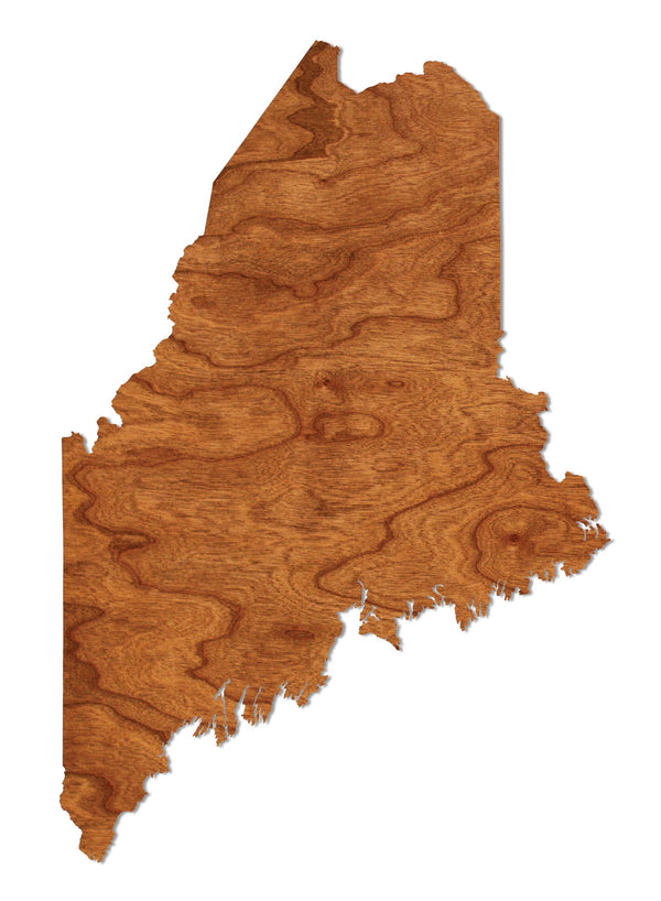 State Map Wall Hanging Maine