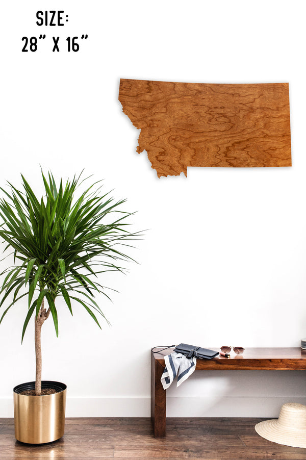 State Map Wall Hanging Montana