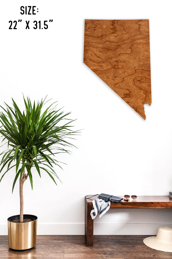 State Map Wall Hanging Nevada