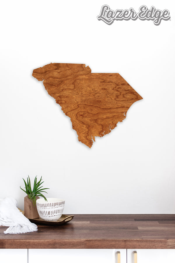 State Map Wall Hanging South Carolina