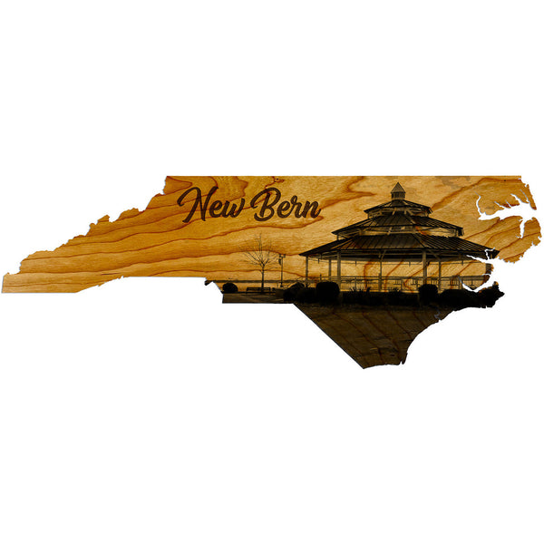 North Carolina City Wall Hanging - New Bern