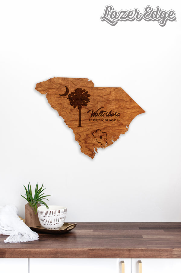 City/Hometown Wall Hanging Walterboro SC