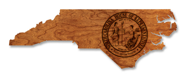 Government Wall Hanging H of R Seal on NC