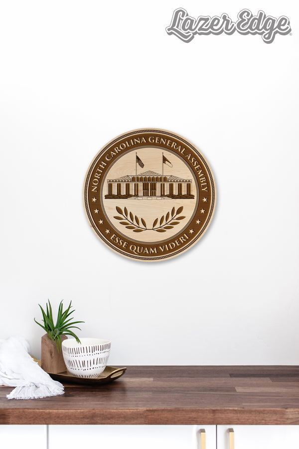 Government Wall Hanging NC Gen Assembly Seal