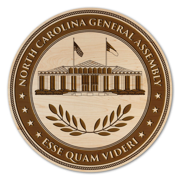 Government Wall Hanging NC Gen Assembly Seal