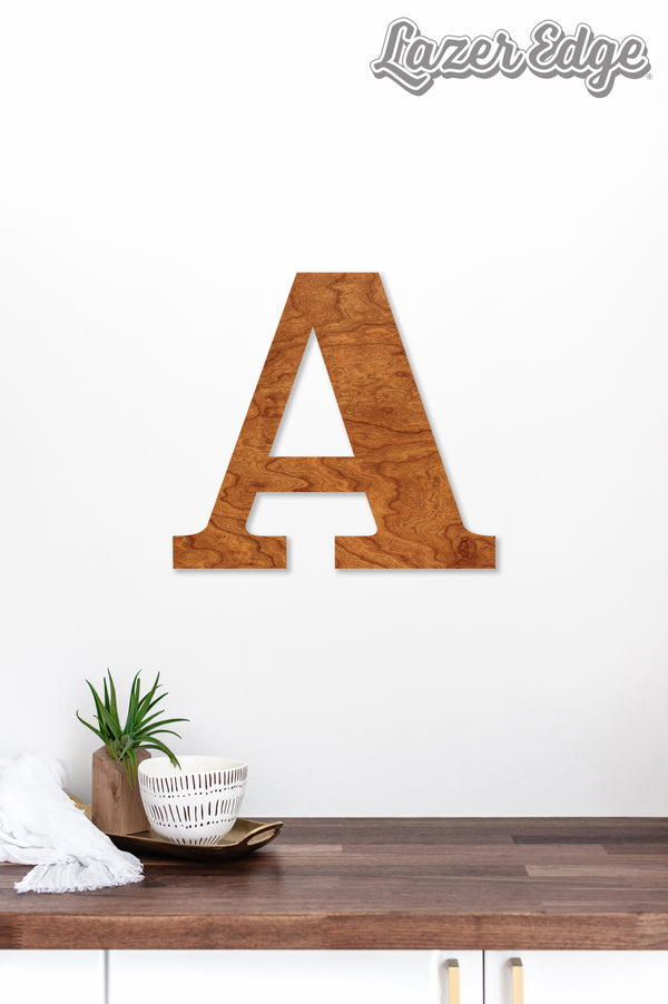 Letter Monogram Wall Hanging Letter A