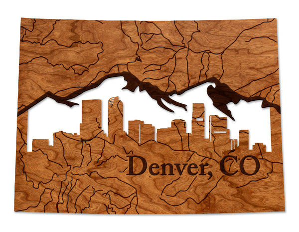 Skyline Wall Hanging Denver CO