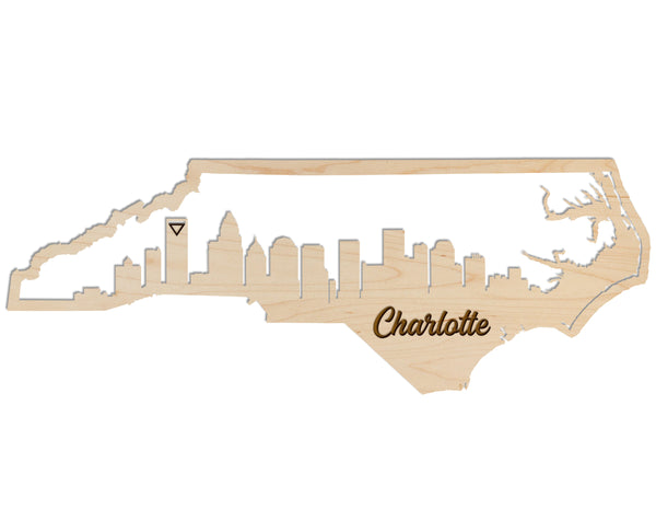 Skyline Wall Hanging Charlotte NC