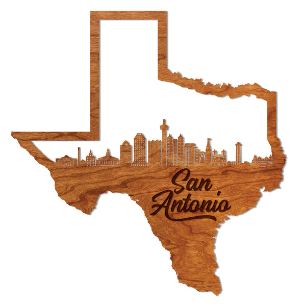 Skyline Wall Hanging San Antonio TX