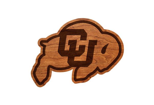 Colorado, University of Wall Hanging Buffalo Logo