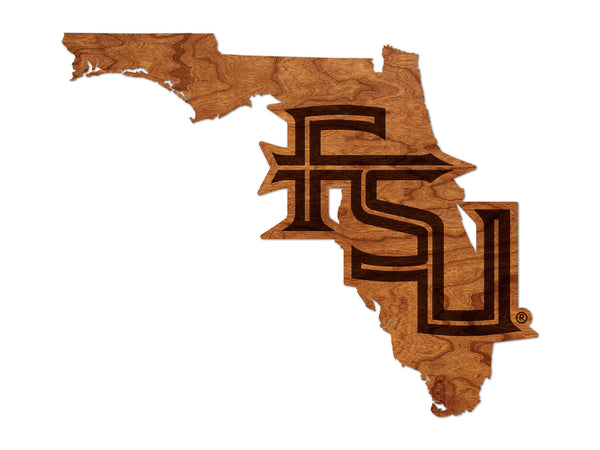 Florida State University Wall Hanging FSU on State