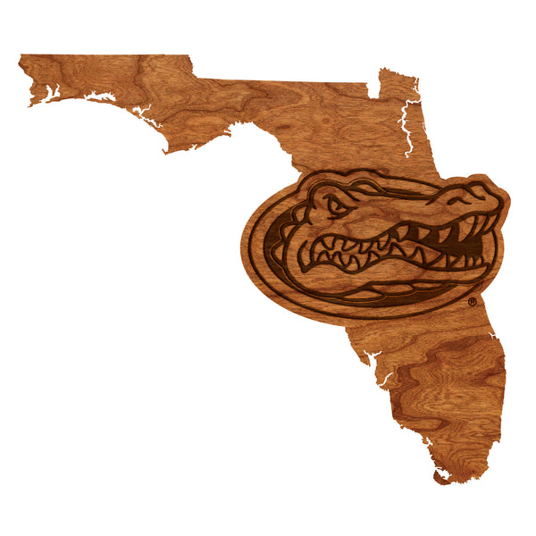 Florida, University of Wall Hanging Gator Head on State