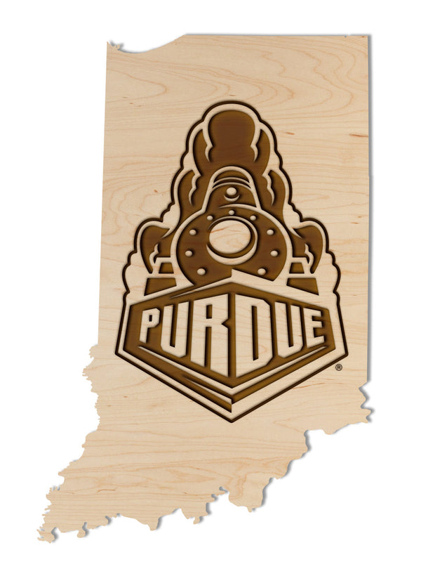 Purdue Wall Hanging Boilermaker on State