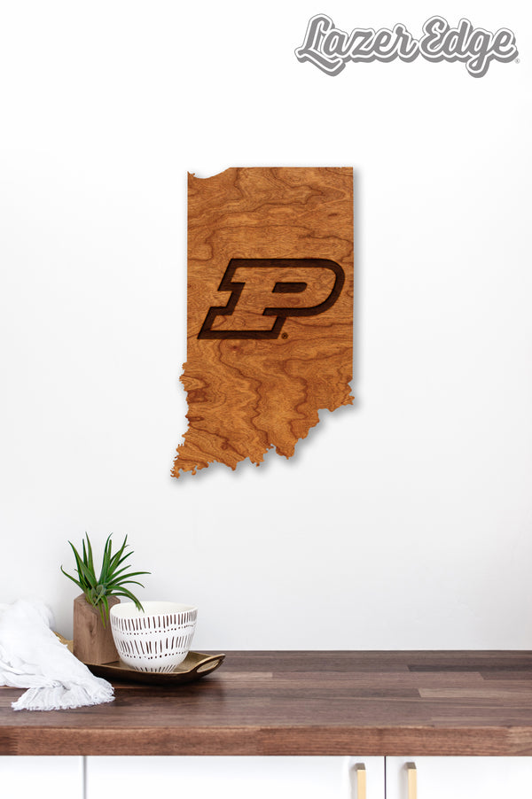 Purdue Wall Hanging Purdue P on State