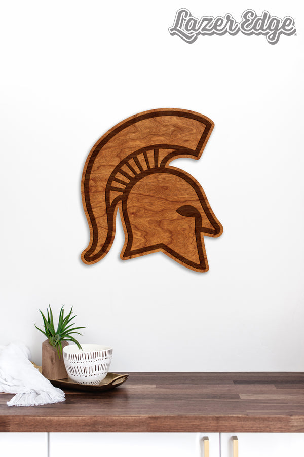 Michigan State University Wall Hanging Spartan Helmet