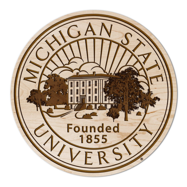 Michigan State University Wall Hanging Seal