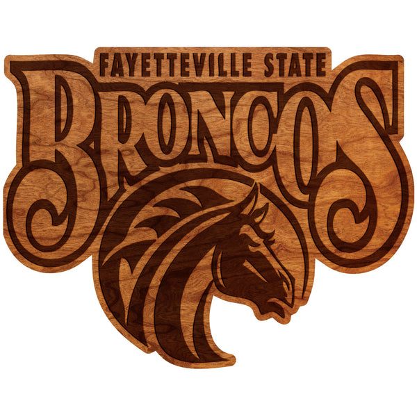 Fayetteville State University Logo   Wall Hanging