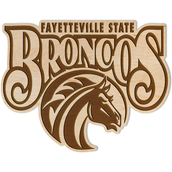 Fayetteville State University Logo   Wall Hanging
