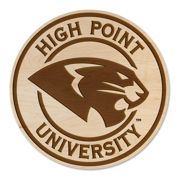 High Point University Wall Hanging Panther Circular