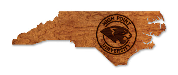 High Point University Wall Hanging Panther on State