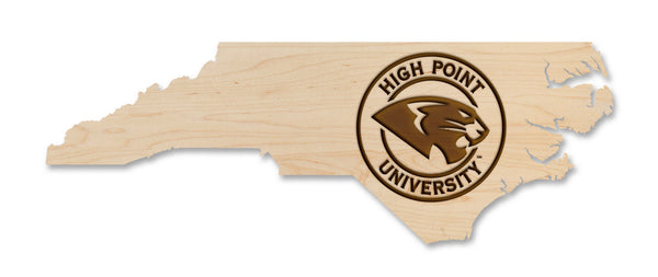 High Point University Wall Hanging Panther on State