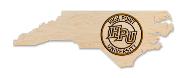 High Point University Wall Hanging HPU on State