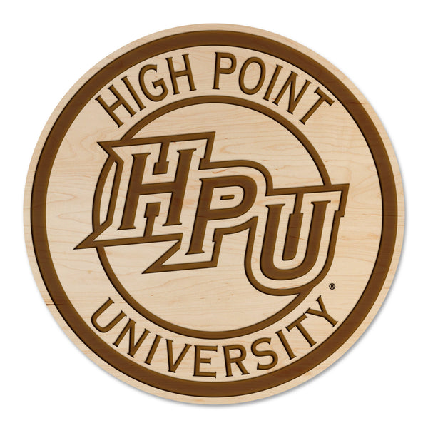 High Point University Wall Hanging HPU Circular