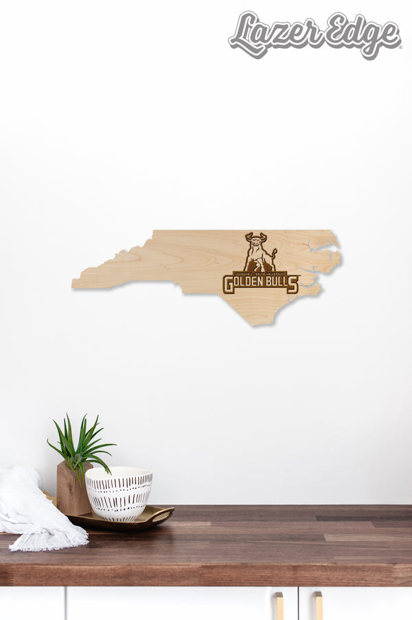 Johnson C. Smith University Wall Hanging Johnson C. Smith Logo on Standard
