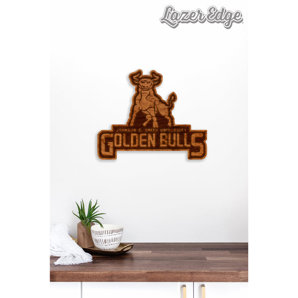 Johnson C. Smith Logo   Wall Hanging
