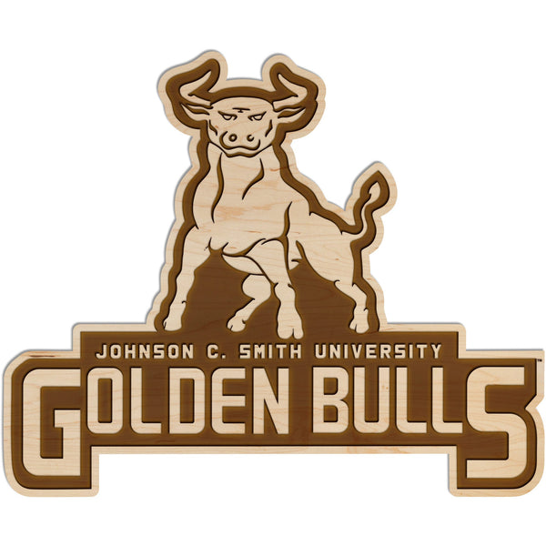 Johnson C. Smith Logo   Wall Hanging