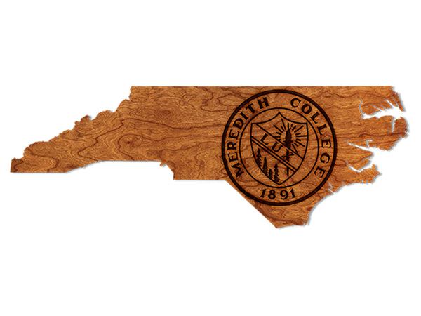 Meredith College Wall Hanging Seal on State