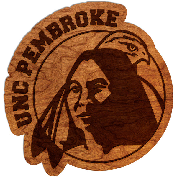 UNC Pembroke - Wall Hanging - Crafted from Cherry or Maple Wood