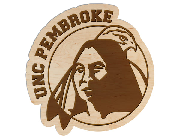 UNC Pembroke Wall Hanging UNC Pembroke Logo Standard