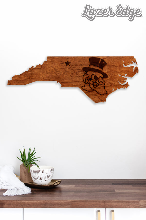 Wake Forest Wall Hanging Demon Deacon on NC