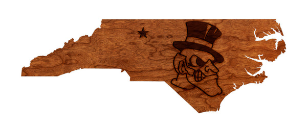 Wake Forest Wall Hanging Demon Deacon on NC