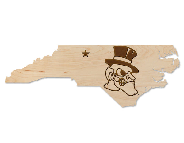 Wake Forest Wall Hanging Demon Deacon on NC