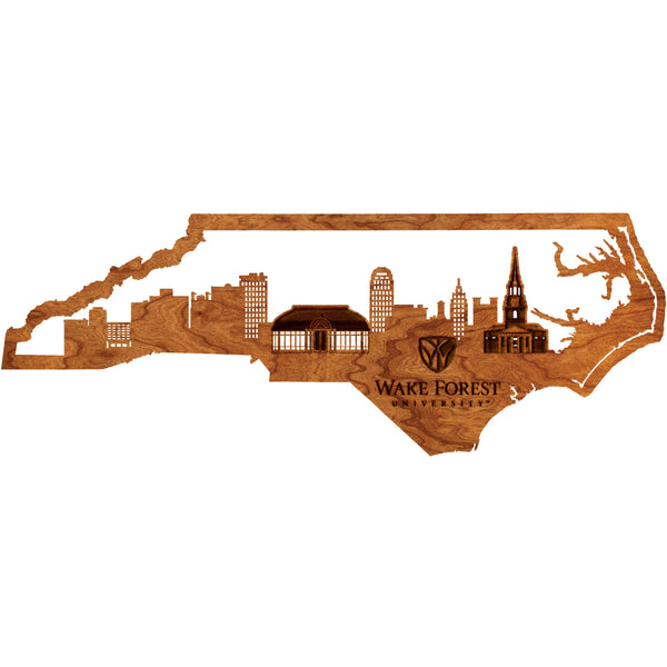 Wake Forest Skyline Wall Hanging