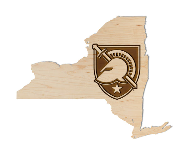 Army at Westpoint Wall Hanging Shield on State