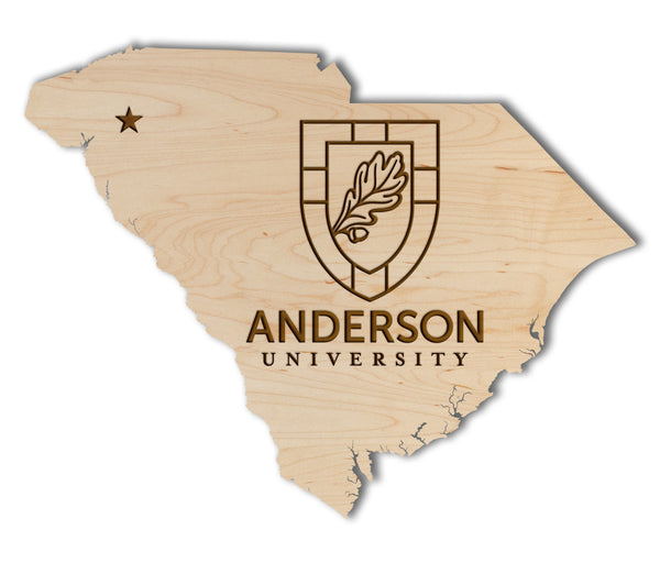 Anderson Wall Hanging Emblem on State